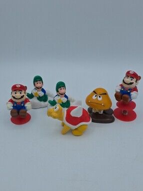 Vintage‎ 1989 Nintendo Super Mario Bros Toy Lot